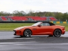 4/5/2014 Jaguar Drivers Club Track Day at Croft. EOS 1 dX + 70-200mm. Chicane.  Damp track. Group 2 (b) Chicane.